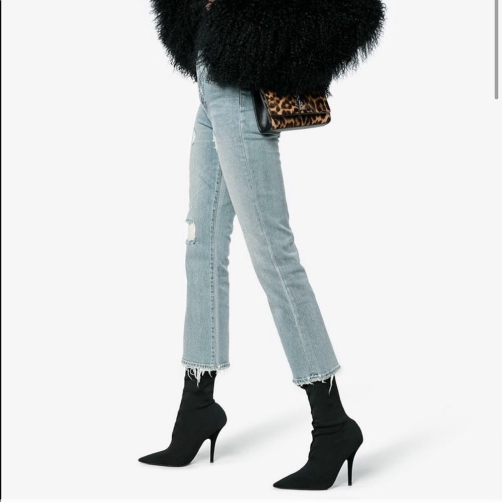 Adaptation Straight leg Crop jeans